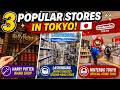 3 Popular Stores in Tokyo 🇯🇵 | Harry Potter Shop, Lashinbang & Nintendo Tokyo