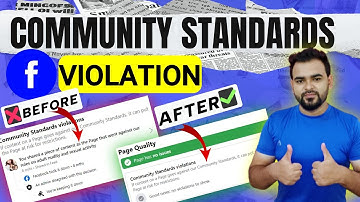 Community Standards violations कैसे ठीक करे ?✅ | Facebook Community Standards Violations | Facebook