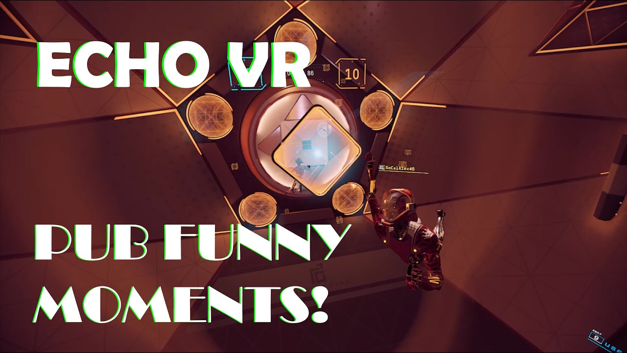 Echo Arena VR: Funny Moments in Pub Matches!