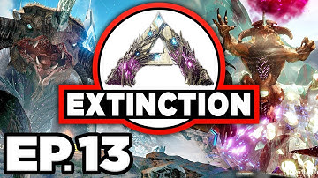 ARK: Extinction Ep.13 - CRAFTING AN EPIC ENFORCER, CORRUPTED DINOSAURS!! (Modded Dinosaurs Gameplay)