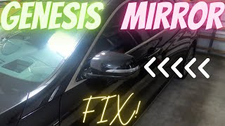 Hyundai Genesis Side Mirror Won’t Fold? EASY DIY Fix!