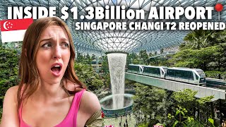 First Time at Singapore’s JEWEL CHANGI AIRPORT RENOVATION! Mind Blowing Best Airport in the World