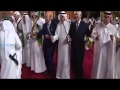 دونالد ترامب الرقص السعودي خلال زيارته إلى المملكة العربية السعودية