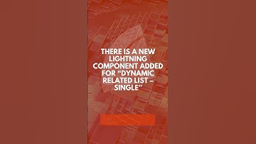 SF Dynamic related lists #shorts