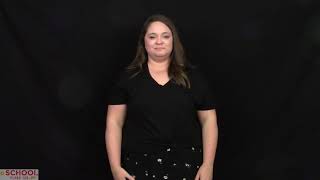 ASL 1-Unit 3-Lesson 3-Clothing Wear vs. Use Example Sentences