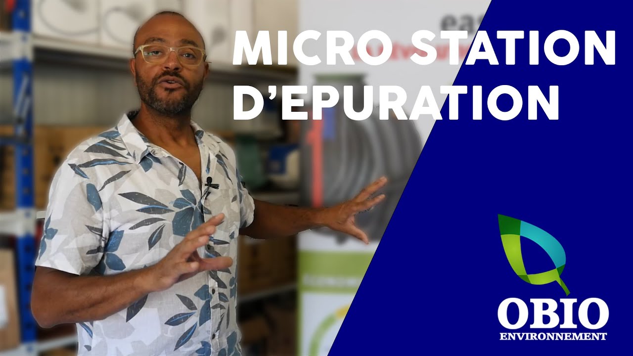 Micro station d'épurations et filtre compact - Obio Environnement