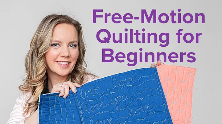 3 Free-Motion Quilting Designs for Beginners | Beg...