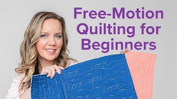 3 Free-Motion Quilting Designs for Beginners | Beginner Quilting Series with Angela Walters