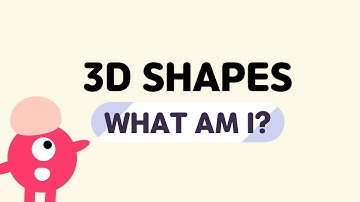 Guess the 3D shape | What am I? | Math quizzes