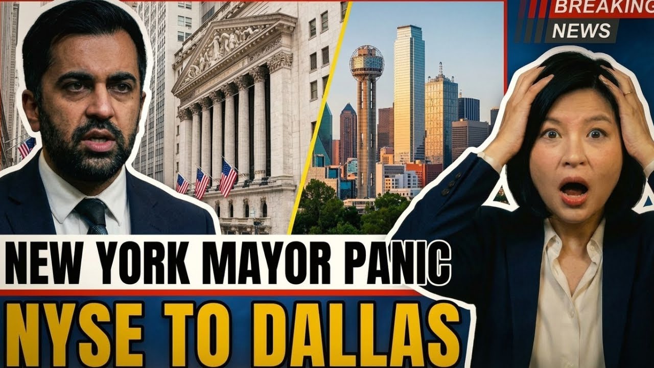 New York Mayor PANICS After NYSE Announces HISTORIC Move to Dallas Texas!