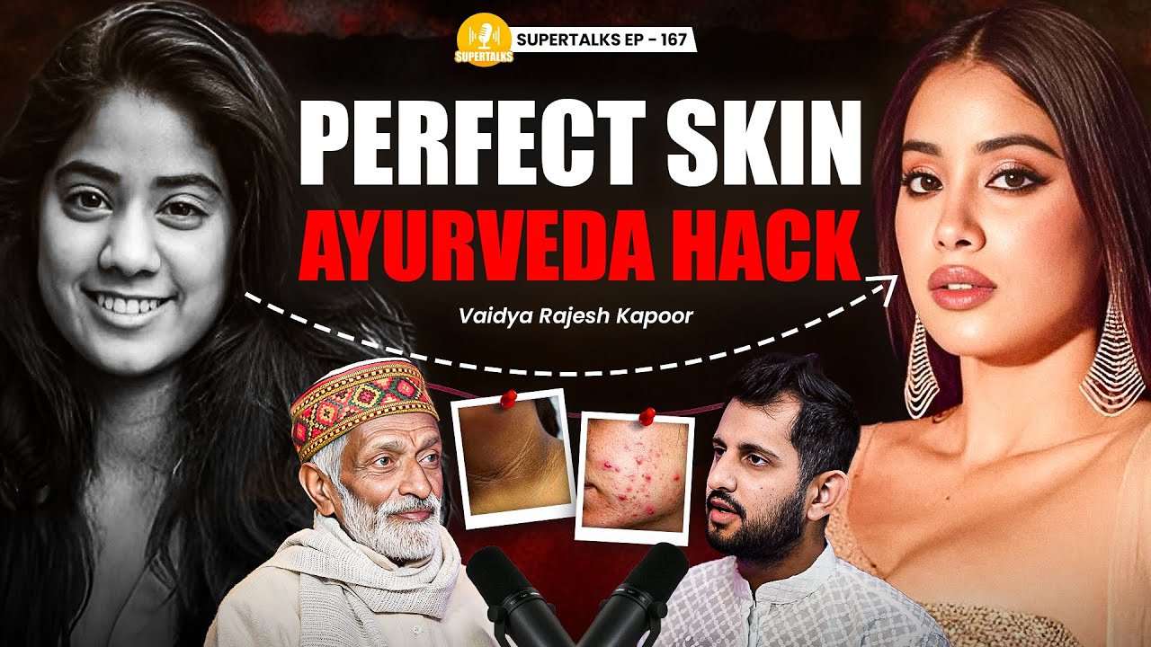 Ayurveda Secrets for Glowing Skin, Hair & Gut Heath | 100% Home Remedies by Vaidya Rajesh | ST-167