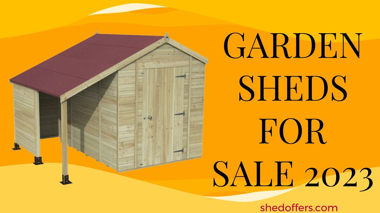 Amazing Garden Sheds For Sale 2023 | ShedOffers