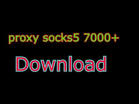 Proxy socks 5