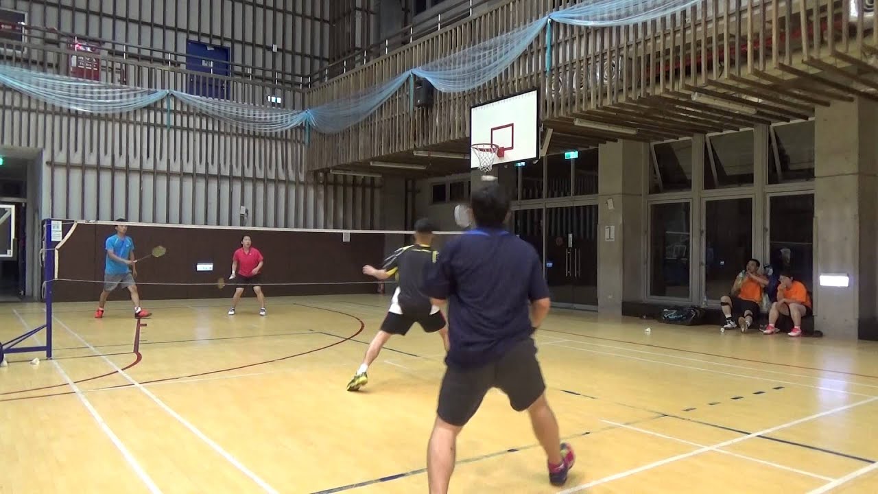 20151011 XD 李倢儀+程星豪vs致廷+大鈞MD(FUMA Badminton Club) YouTube