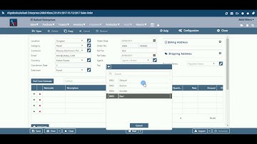 Transaction Forms - Sales Order Creation in AlignBooks