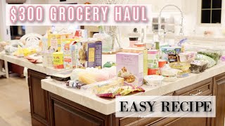 $300 MASSIVE GROCERY HAUL + EASY DINNER RECIPE | CRISTINA TAVERAS