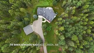 Tranquil Acreage in West Bragg Creek ~ 116 Breezewood Bay