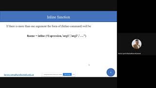MATLAB Inline commands