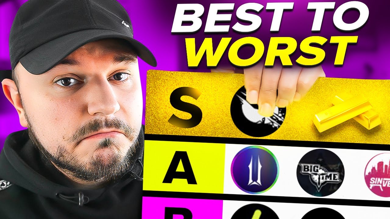 10 Crypto Games to Play to Earn TIER LIST (THESE WILL BE HUGE in 2024)