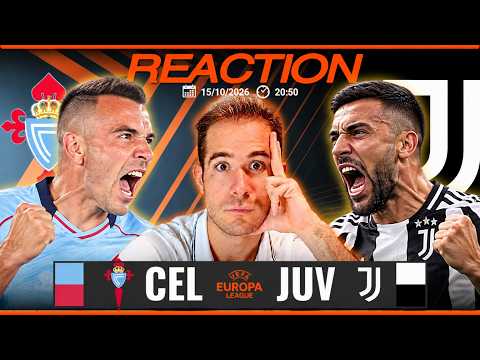 Video CELTA VIGO JUVENTUS LIVE REACTION | SPALLETTI STAI ATTENTO | 2° GIORNATA EUROPA LEAGUE