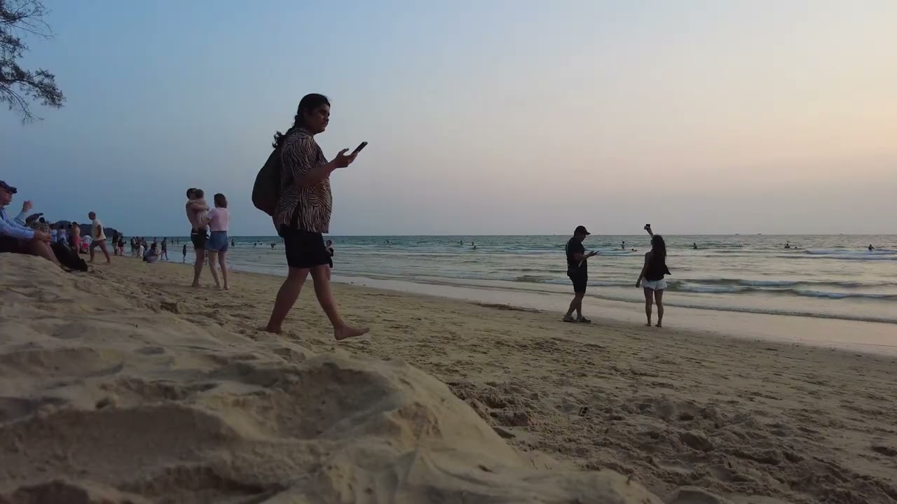 60 Minutes Sunset at Duong Beach, Phu Quoc | Beach Life Ambience [Sleep, Study, Relaxion]