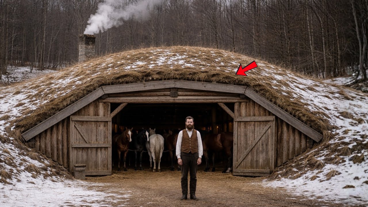 His Underground Barn Was a Joke… Until the Coldest Blizzard in Decades Struck