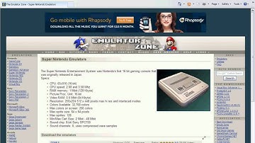 How to get the "ZSNES Emulator"