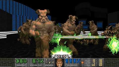 Doom 2 Death in Excess MAP 4 UV-MAX [TAS] in 16:09