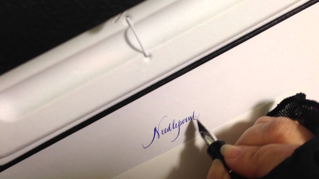 Pilot Custom 912 Modified by Greg Minuskin, added flex + needlepoint reground tip.