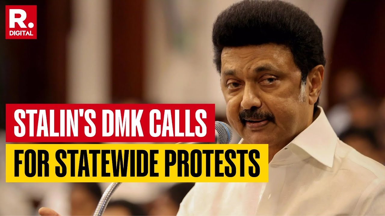 MK Stalin's DMK To Stage Statewide Protests Against Centre Over Funds Allocation
