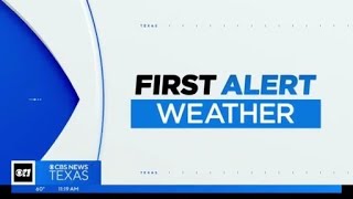 Stray shower or thunderstorm possible