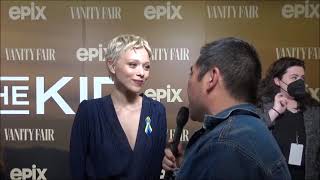 Ivanna Sakhno Red Carpet Interview at EPIX's Billy the Kid Premiere