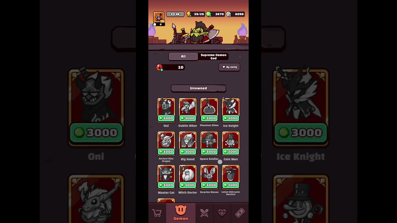 CO-OP TD INDONEDIA - SUPREME DEMON GOD - SPACE SOLDIER