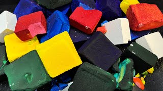 Unpolished Juicy Dyed 💞 Soft Dusty Chalk crush ASMR screenshot 3