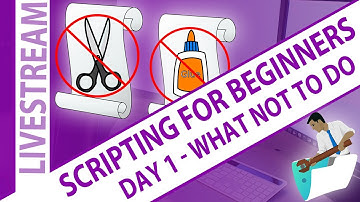 FileMaker Scripting for Beginners - Day 1 - What not to do