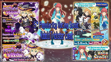 Sword Art Online Memory Defrag | Part 140 | 5* Popularity Vote Scout & Kobold Trickster Event
