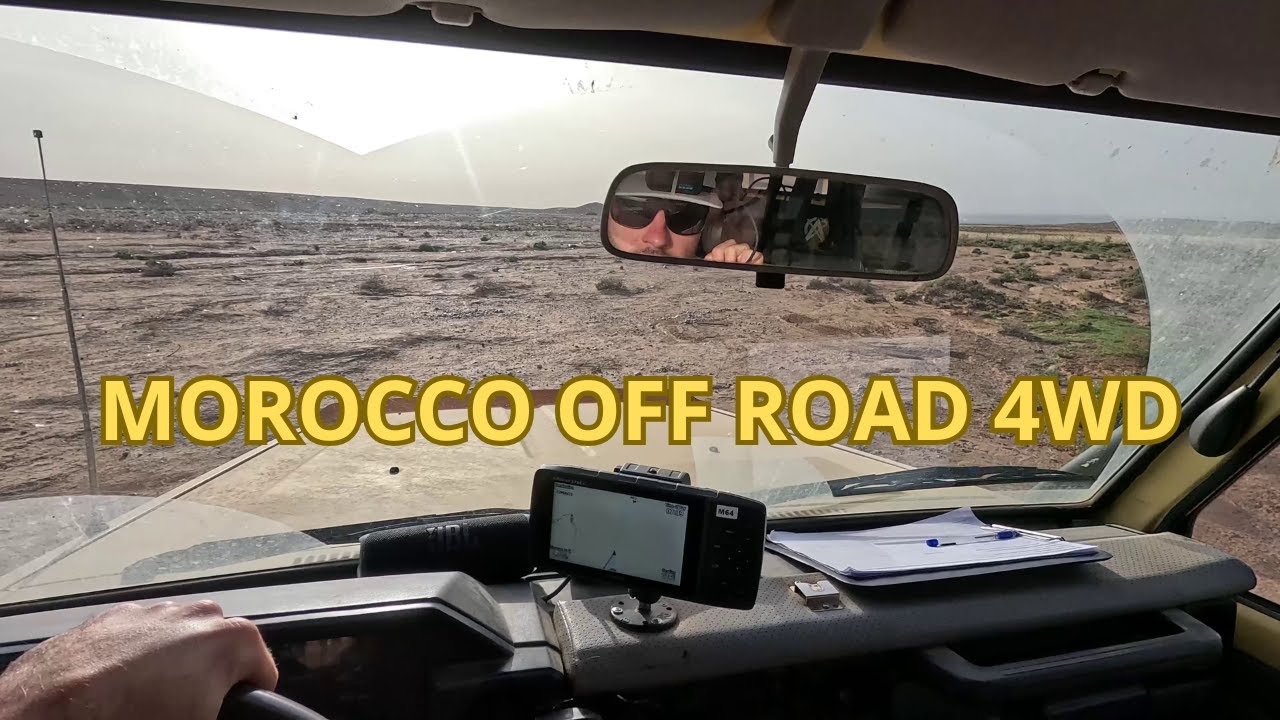 Off road drive in the desert of Morocco to cross Missour city