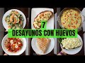 7 DESAYUNOS CON HUEVO - SALUDABLES | Michela Perleche