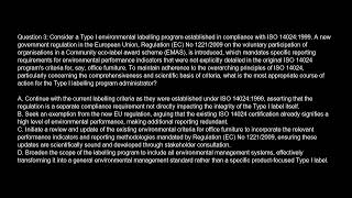 ISO 14024 1999   Environmental Labels and Declarations   Type I Environmental Labelling   Principles