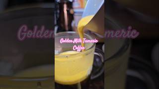 ✨️Golden Tumeric Milk Coffee✨️ #coffee #tumeric #cooking #latte  #milkcoffee #cookingshorts