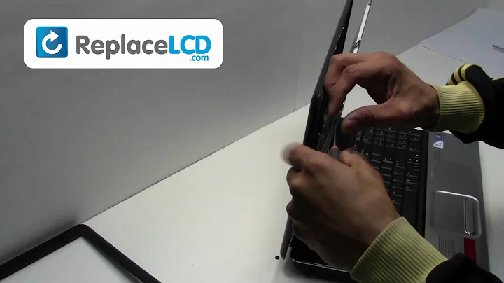 HP Compaq LCD Screen Replacement Guide G60 CQ60 - Replace Fix Repair Install Laptop Screen