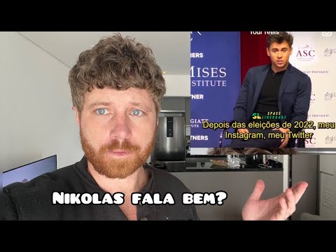 GRINGO REAGINDO ao Inglês DO NIKOLAS FERREIRA