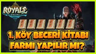 Royale Online 10 Level Beceri Kitabı Düşürme Challenge En Hızlı Skill Book Drop Denemesi