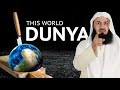 Put a knife to the dunya and you will succeed  mufti menk