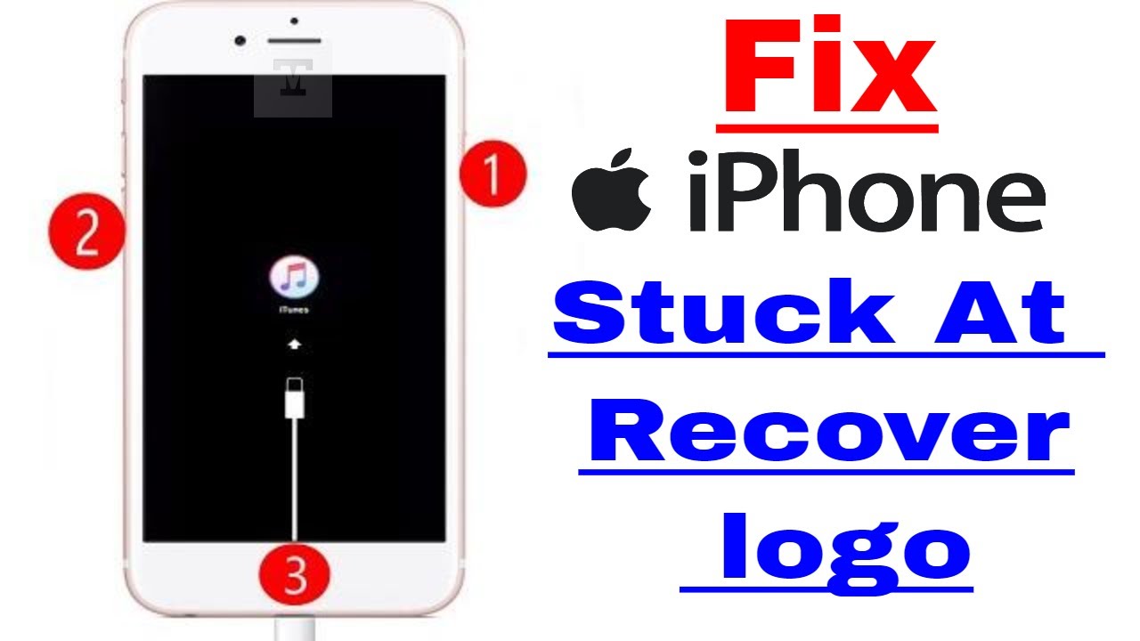 iPhone Stuck At Recover Mode Fix Without Reset Any Data 