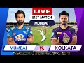 Ipl live match mumbai vs kolkata match 51   today ipl live match mi vs kkr ipllive