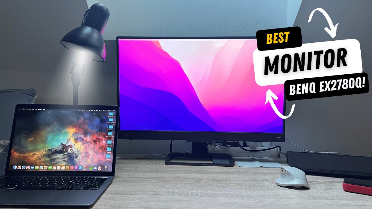 Monitor BenQ EX2780Q Unboxing and Test 1440P, 144Hz,(2023) YouTube