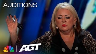 Mandy Muden: The hilarious magician who will make you BELIEVE in magic! | Auditions | AGT 2023