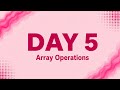 Array Operations in Java 🚀 | Traversal, Insert, Delete, Search | DSA using Java Telugu