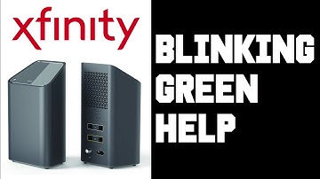 xFi Blinking Green -  How To Fix Xfinity xFi Gateway Wifi Modem Router Blinking Green Light Help